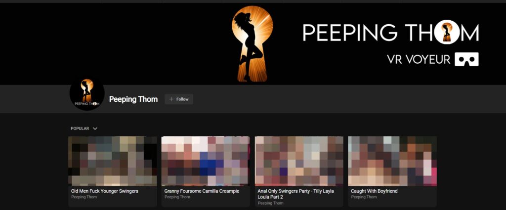 PeepingThom porn best sites home page