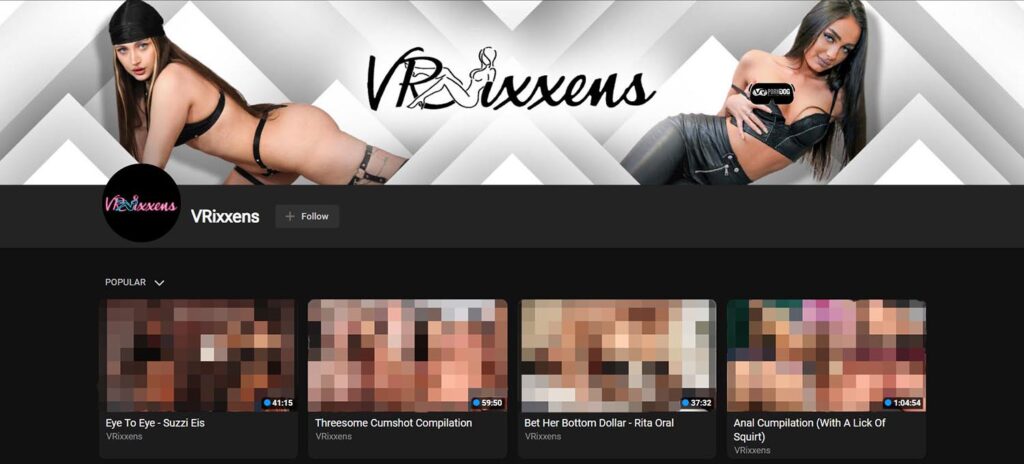 VRixxens Best Sites home page