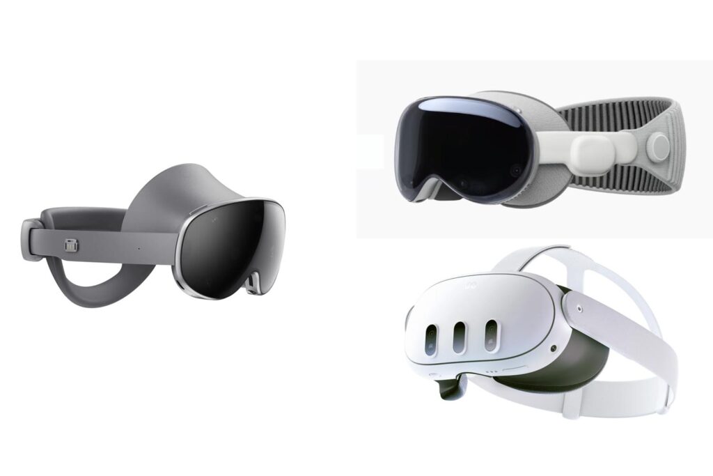 samsung galaxy xr vs apple vision pro vr meta quest 3