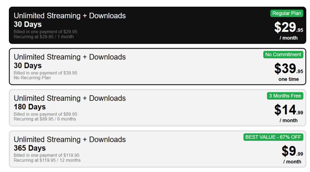 suck me vr subscription prices