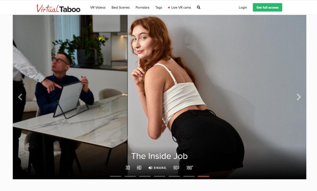 virtual taboo homepage