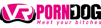 VR Porn Dog Logo Standard Italic